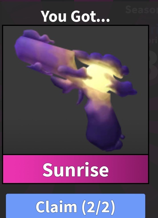 Murder Mystery 2 MM2 Sunrise