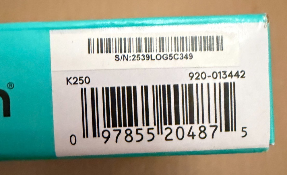 LOGITECH K250 Bluetooth Wireless Keyboard - 920-013442 - NEW