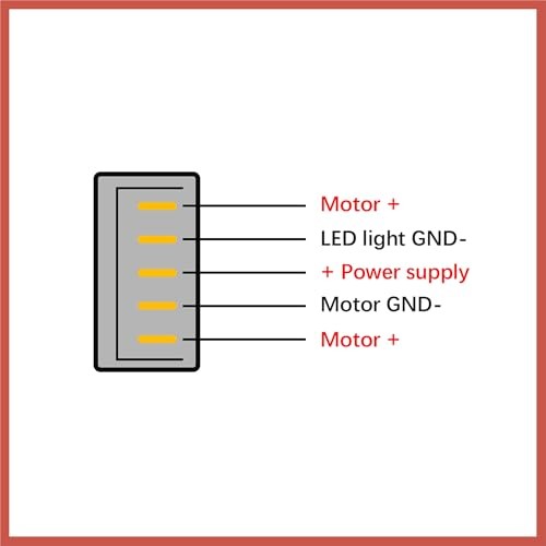 Universal 10 Pin Dual Rows Electric Power Window Master Switch DC 12V for Car