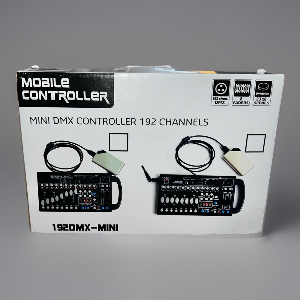 192 Channel DMX Mini Lighting Controller – 192DMX-MINI