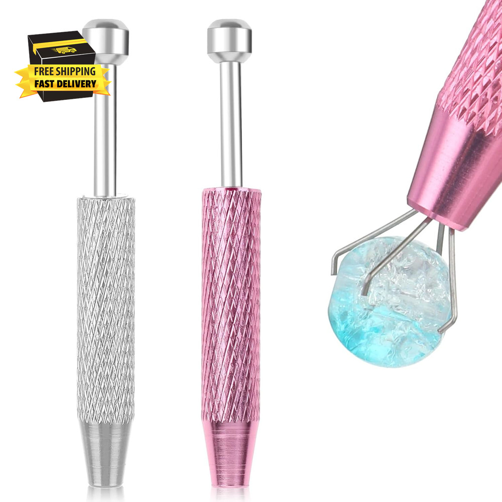 2 Pcs Piercing Ball Grabber Tool, Piercing Changing Tools 4-Claw Pick up Piercin