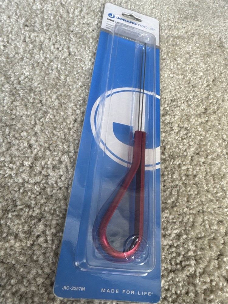 Jonard Tools Jic-2257M Wire Loop Puller,Aluminum,8-1/2 In L,Red