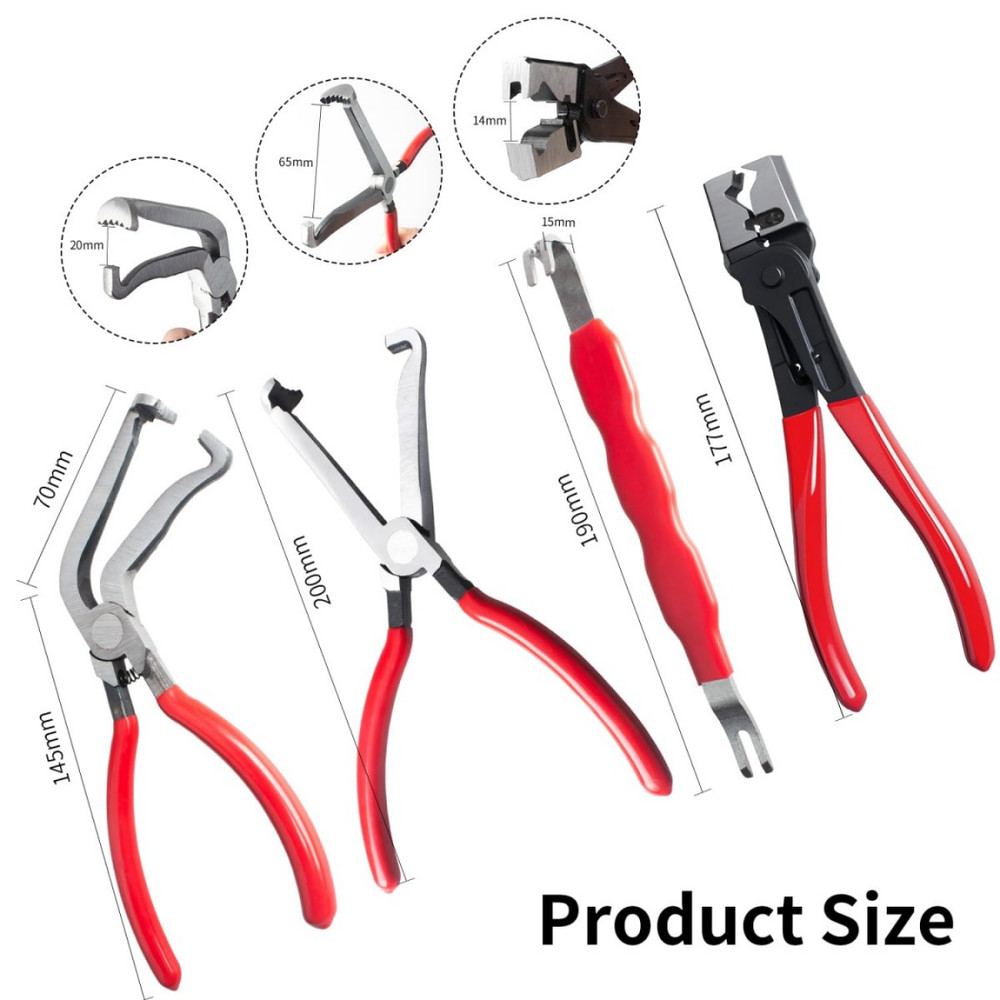 Electrical Disconnect Pliers Connector Separator Terminal Plug Removal Tool Kit