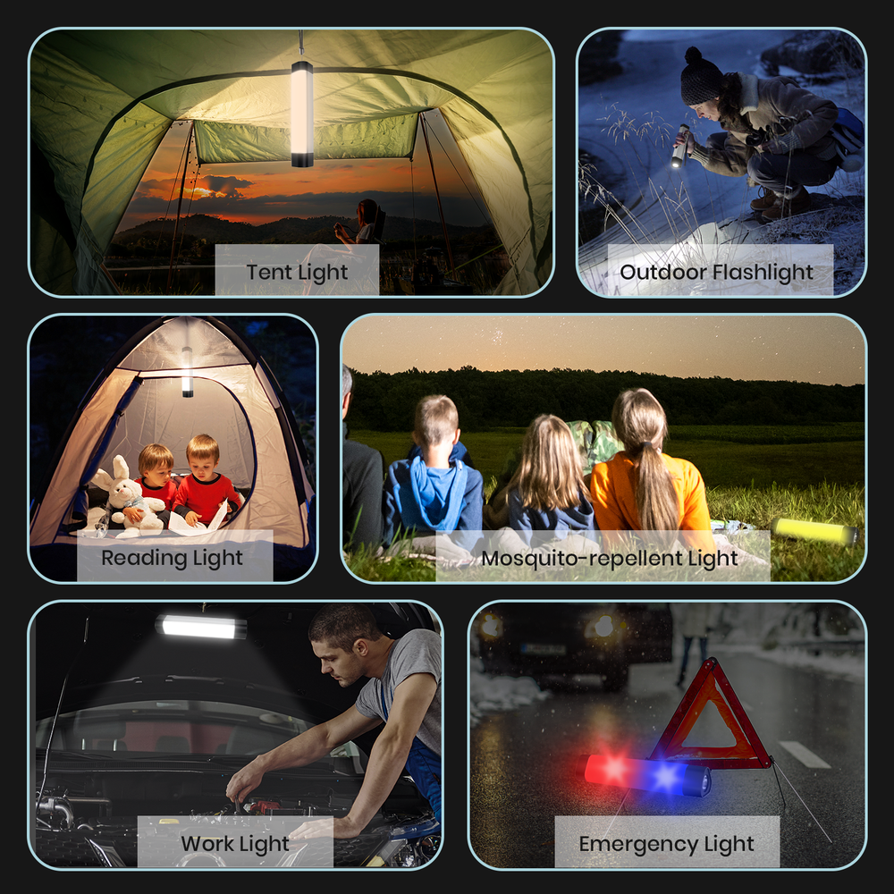 LED Work Light Rechargeable,Magnetic Underhood Work Light,Waterproof CampLantern