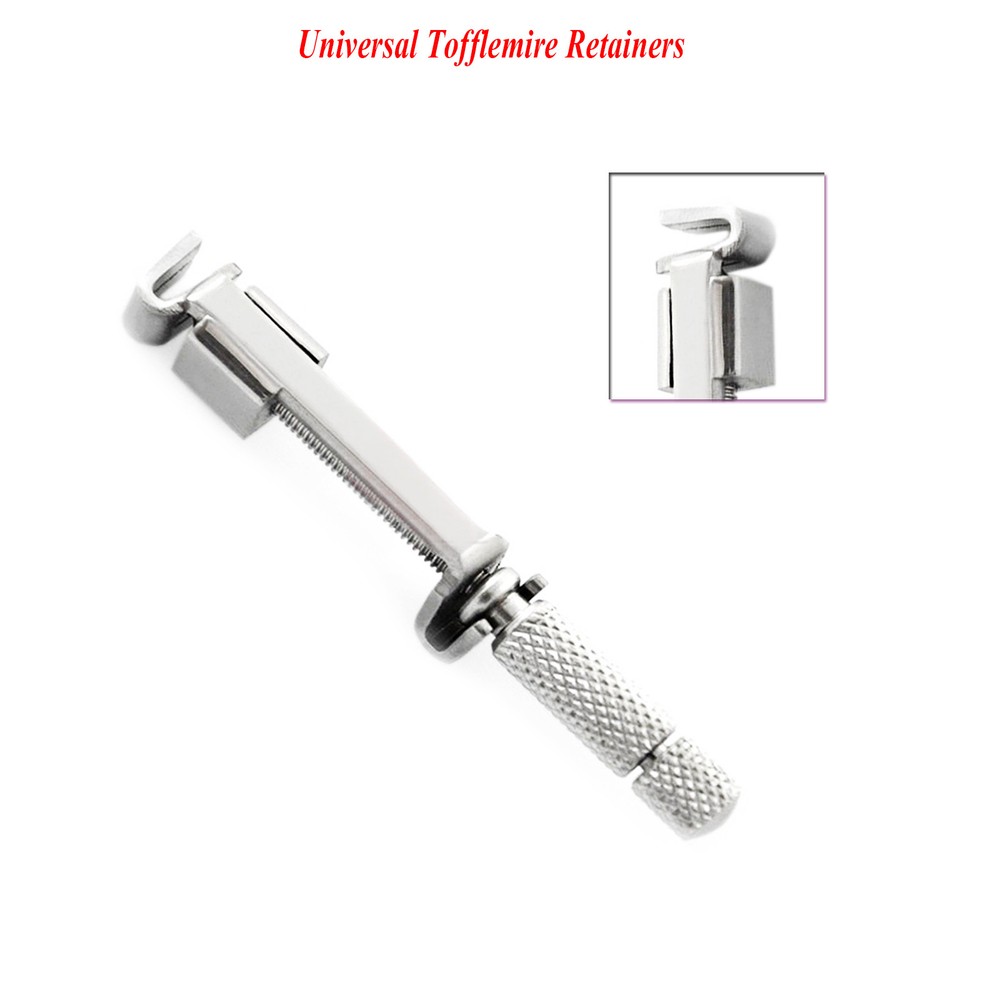 Universal Tofflemire Retainer Amalgam Placement Matrix Support Molding Set New