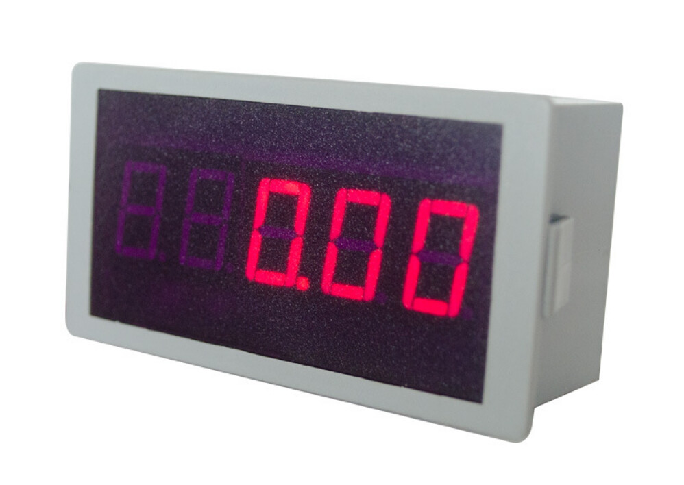 RS232 TTL Voltmeter High Accuracy 500V Remote Data Acquisition On-line Working