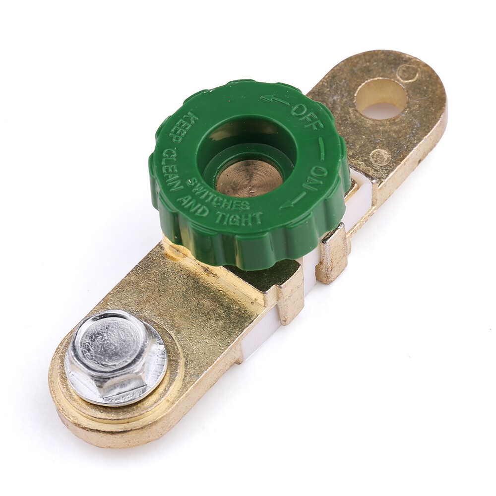 2X Battery Link Terminal Quick Cut-off Disconnect Kill Shut Switch Side Post