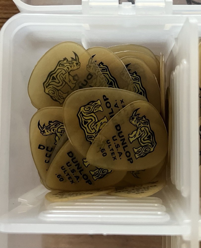 Dunlop Ultex Standard .60 Guitar Picks - Pak of 72