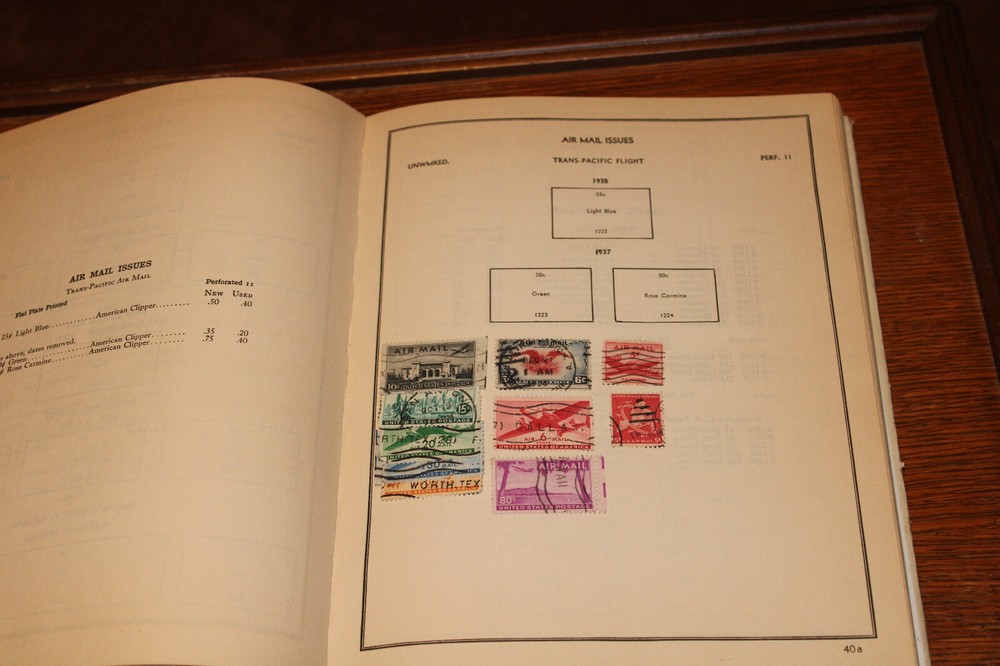 The United States Stamp Album John W. Nicklin 1938 Edition