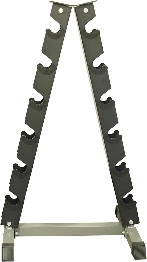 Amber Maximize Floor Space with Our A-Frame Dumbbell Rack Stand