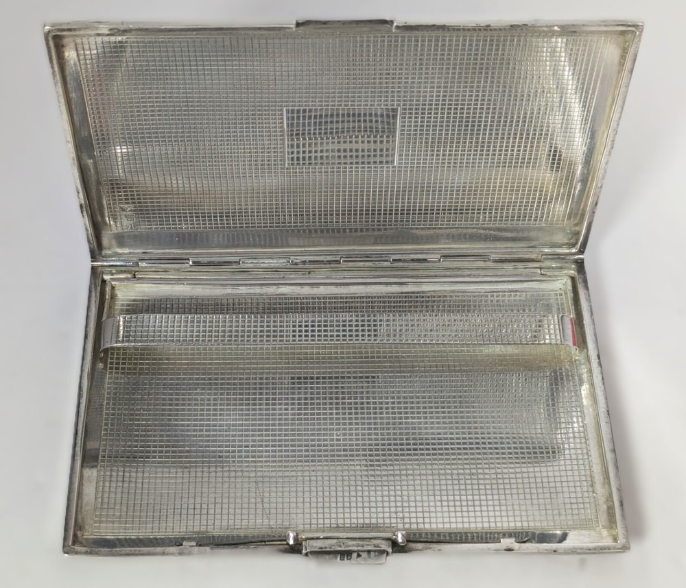 900 Fine Silver Cigarette Case