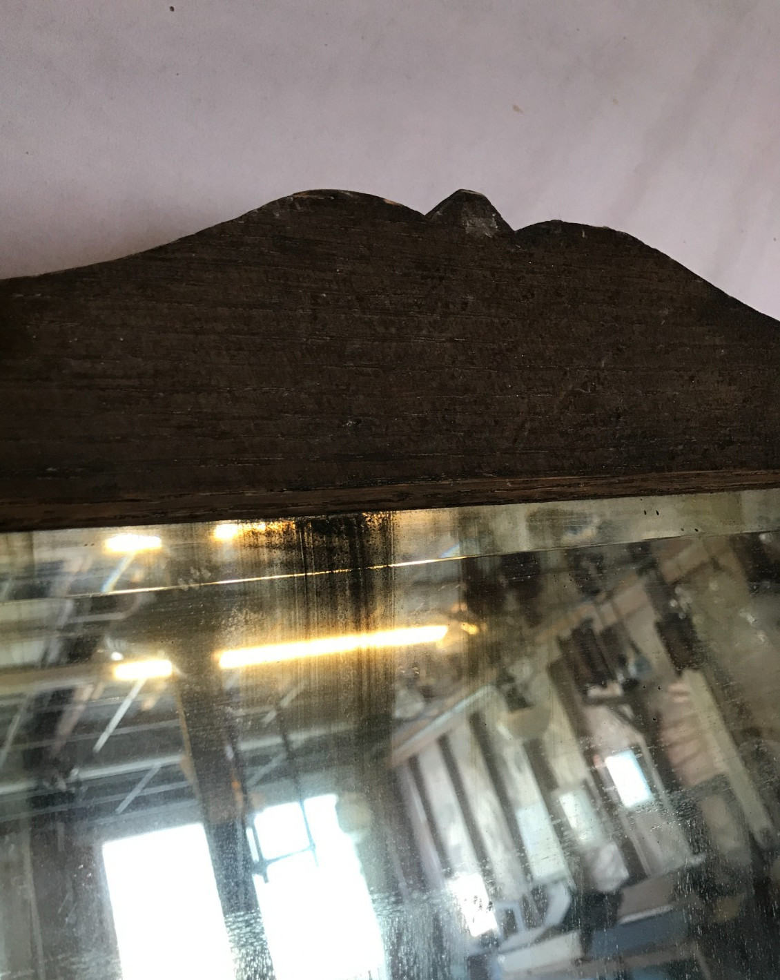 VTG Oak 19x28 Hardwood Wall Mount Medicine Cabinet with Towel Bar Old 474-26B