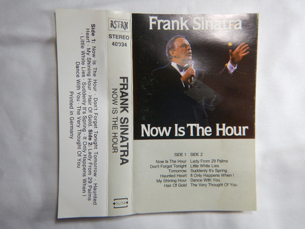 FRANK SINATRA - NOW IS THE HOUR - CASSETTE