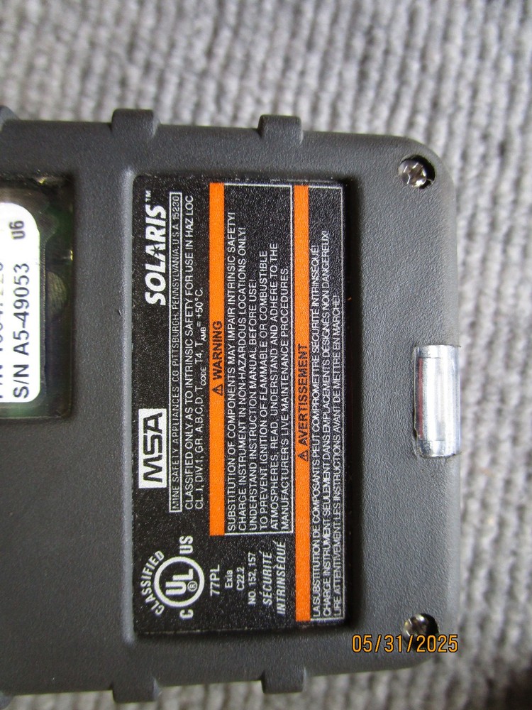 MSA Solaris Gas Detector 10047226