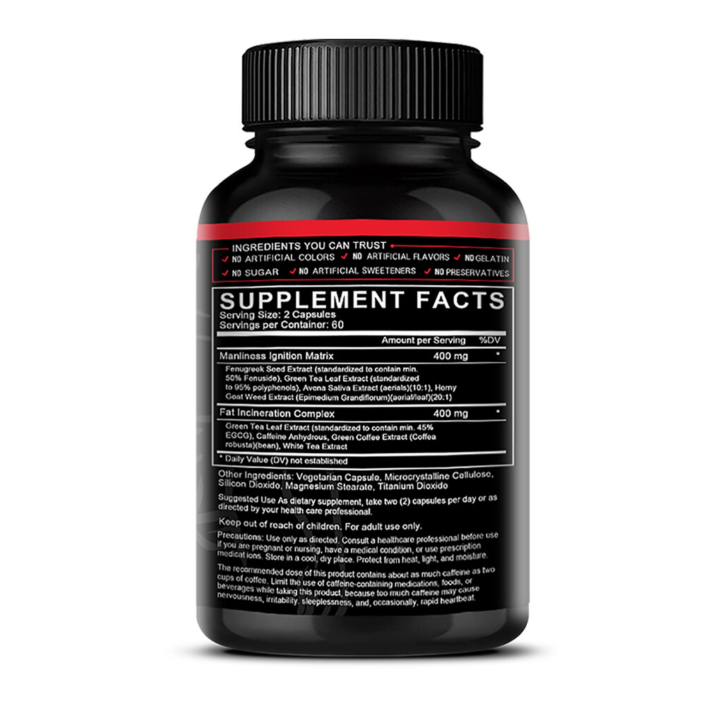 Total Testo Booster,Enhance Stamina, Performance & Endurance,Increase Libido