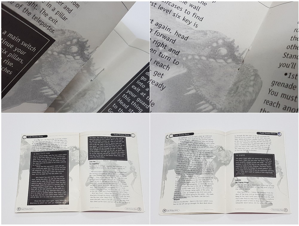 Turok Dinosaur Hunter Complete Solution Total 64 Supplement Strategy Pamphlet **