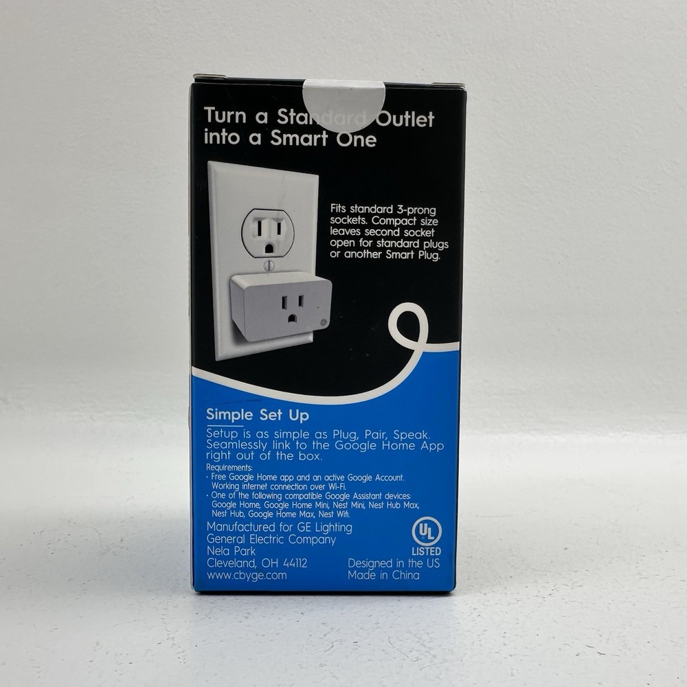 C by GE - INDOOR Smart Plug with Smart PLUG - Alexa / Google ASSISTANT