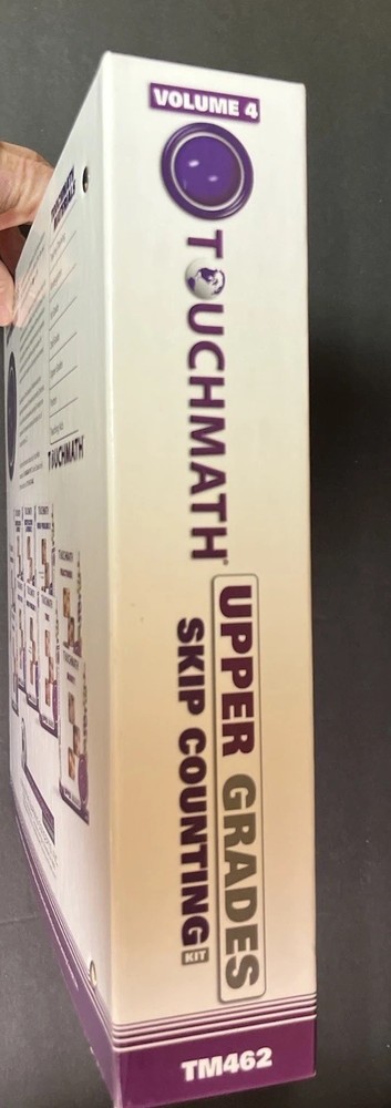 TouchMath Upper Grade Skip Counting Kit Volume 4 2006 Used TM462