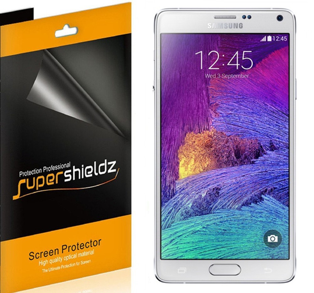 6X Supershieldz Clear Screen Protector Shield Saver for Samsung Galaxy Note 4