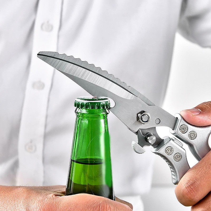 Kitchen Scissors Poultry Shears Cutting Chicken Blade Sharp for Left 2025 NEW