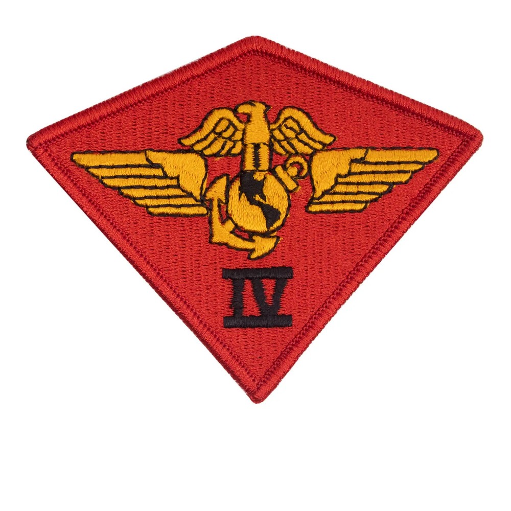 USMC Marine Corps Patch: 4th Air Wing - color