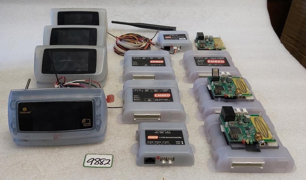 EMBED CASHLESS SYSTEM CARD READER / SENDER Lot #9882 - WORKING