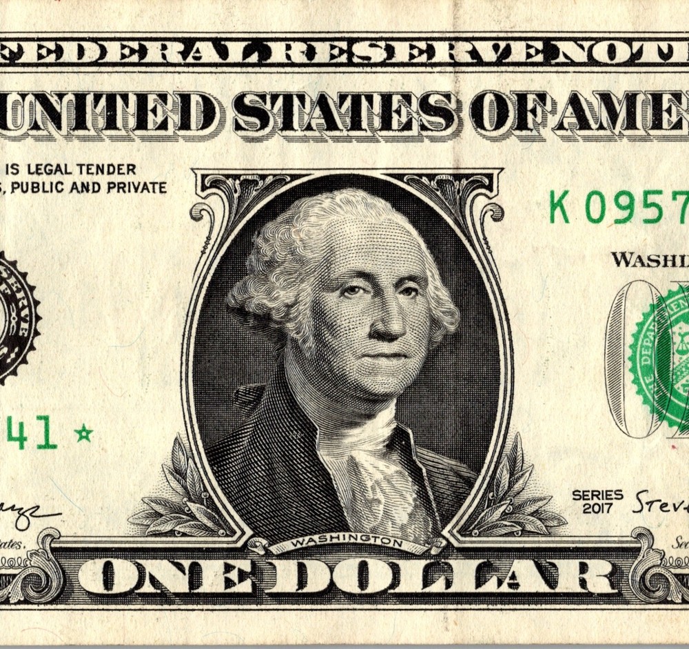 2017 K Star note Fancy Serial Number Regular Run