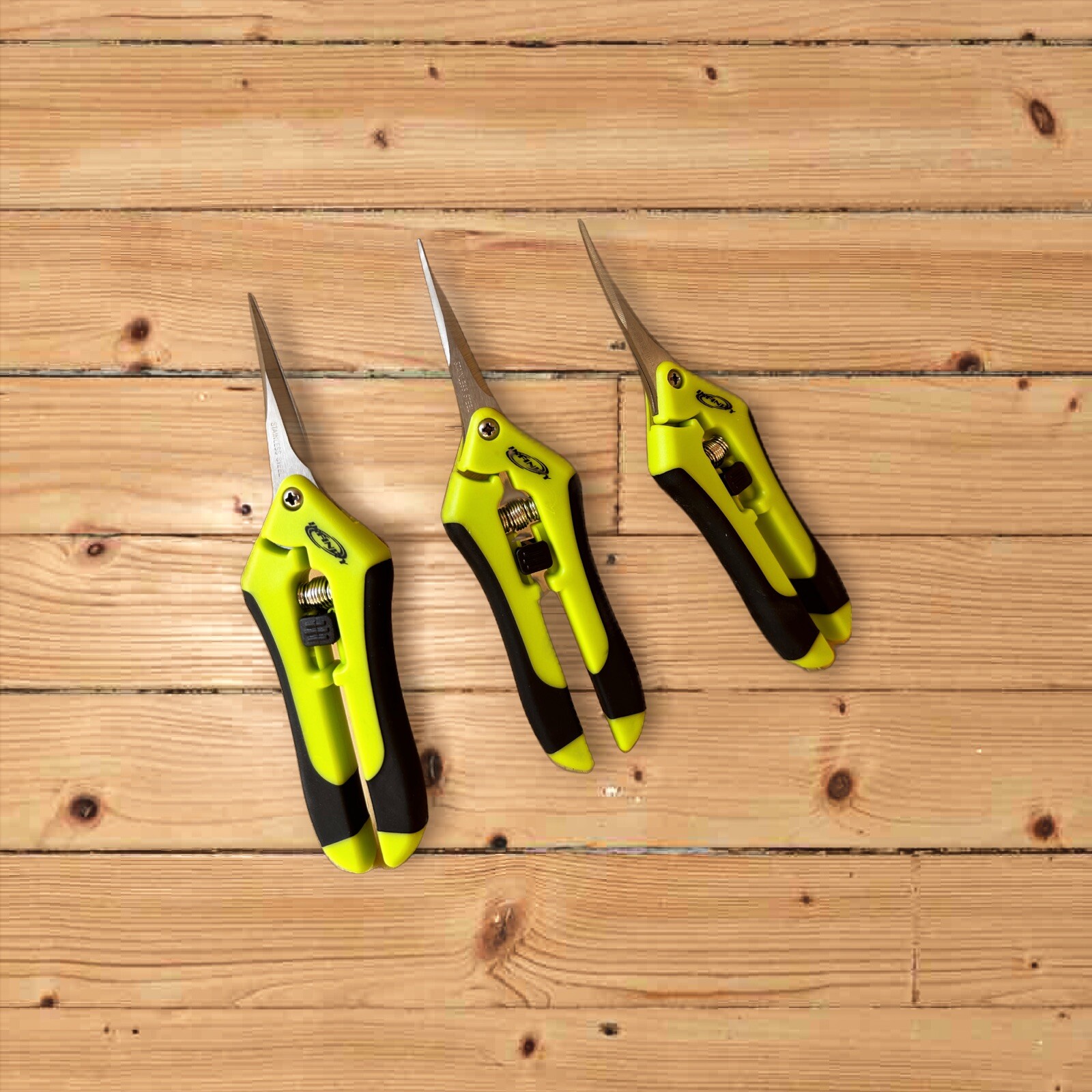 Lot 12 Curved Blade Trimming Scissor Hydroponic Leaf Bud Harvest Trim Shear