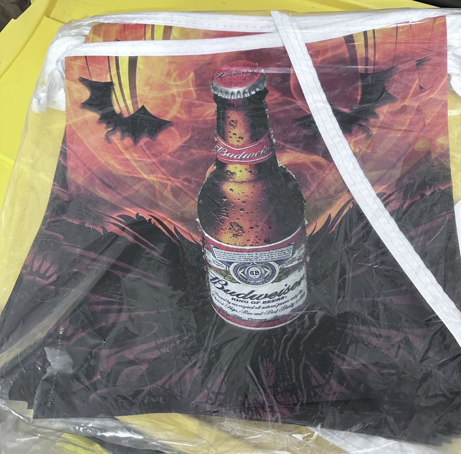 Bud Light Budweiser Select Halloween Bats Pennant Banner Bring the Night to Life