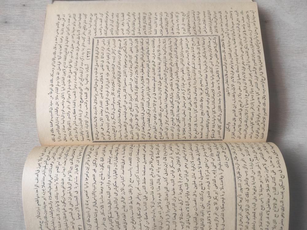 Arabic Manuscript Book كتاب تهذيب الفروق و القواعد السنية شهاب الدين العباس ج 3