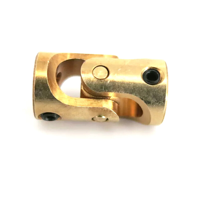 Brass Universal Joint 3mm to 3mm Mini Universal Joint Micro Copper Coupling