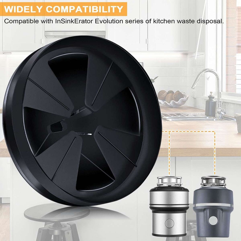 2PCS Sink Baffle QCB-AM, Replace for Evolution Series Garbage Disposal Splash