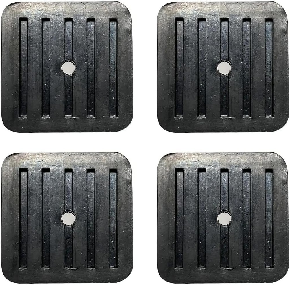 4 Pack Mini Split Anti-Vibration Pads Wall Mounting Bracket Isolator Rubber...