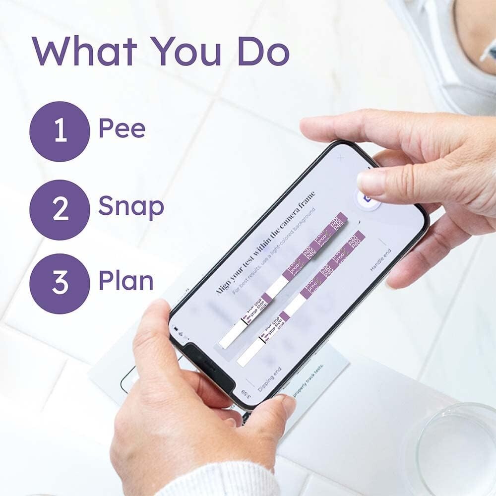FDA-Cleared PdG Test Strips - Confirm Successful Ovulation at Home - 10 Pack