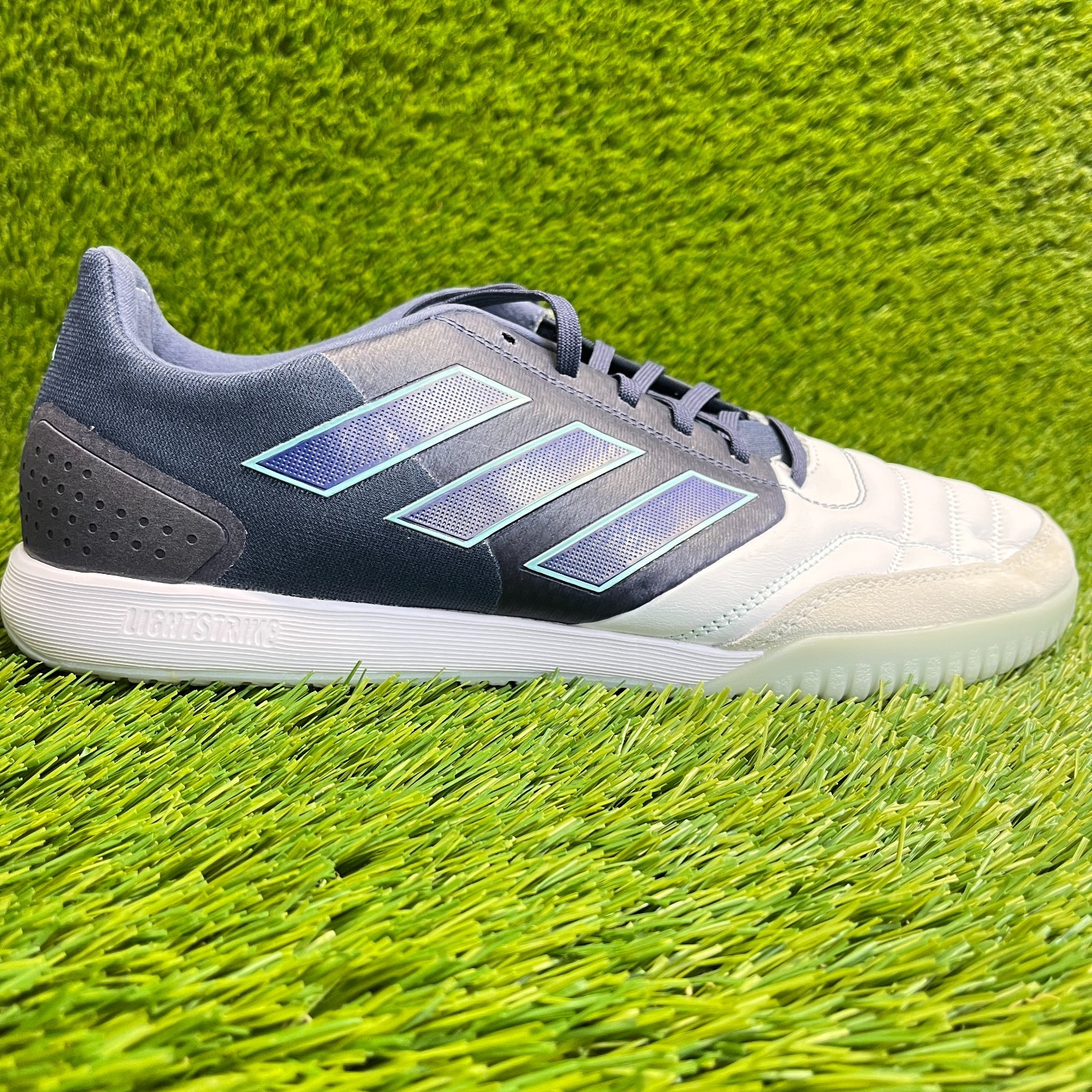 Adidas Top Sala Competition Mens Size 12 Blue White Running Indoor Soccer Shoes