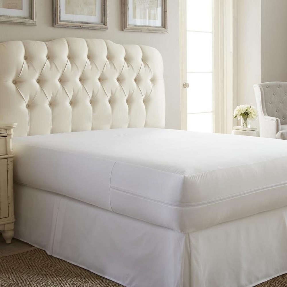 Microfiber Bed Bug & Spill Proof Zippered Mattress Protector Full