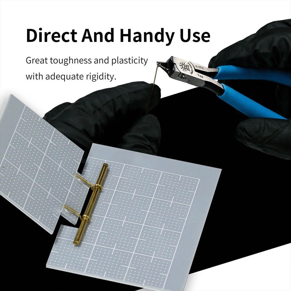 2.0mm Solid Brass Rod Hobby Knife Making Scratch Building Model Craft Tool