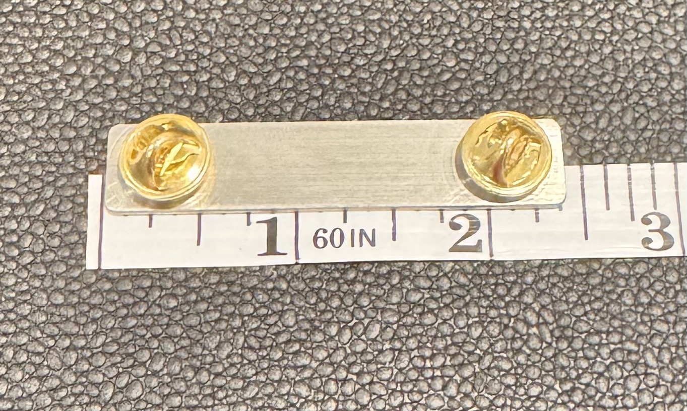 Police Uniform Name Tags Personalized