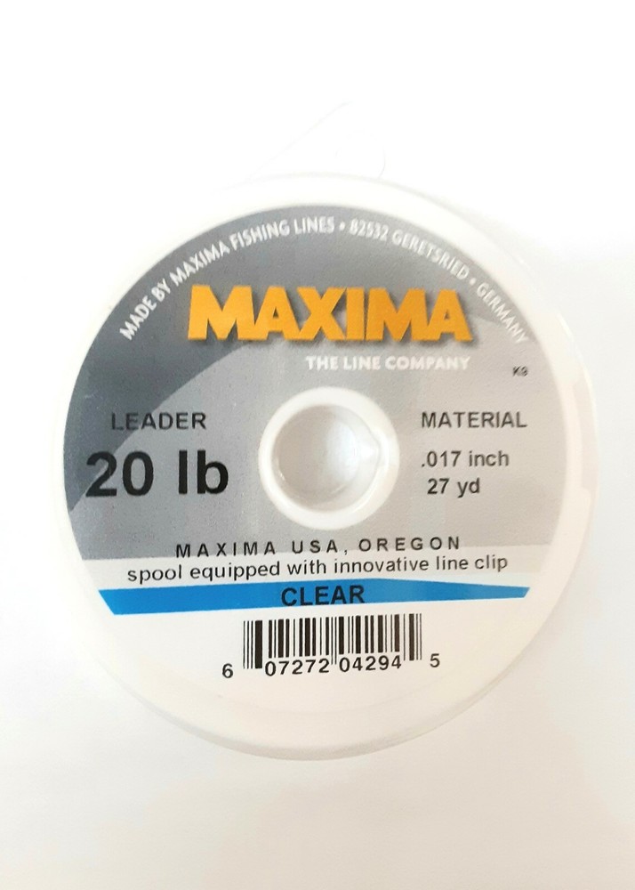 Maxima Leader 27yd Spool Clear