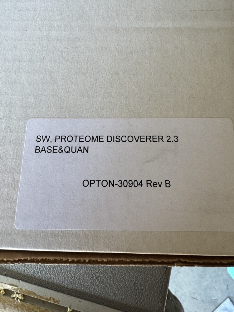 Thermo Scientific Proteome Discoverer 2.3 Base & Quan XCALI-65013 Software