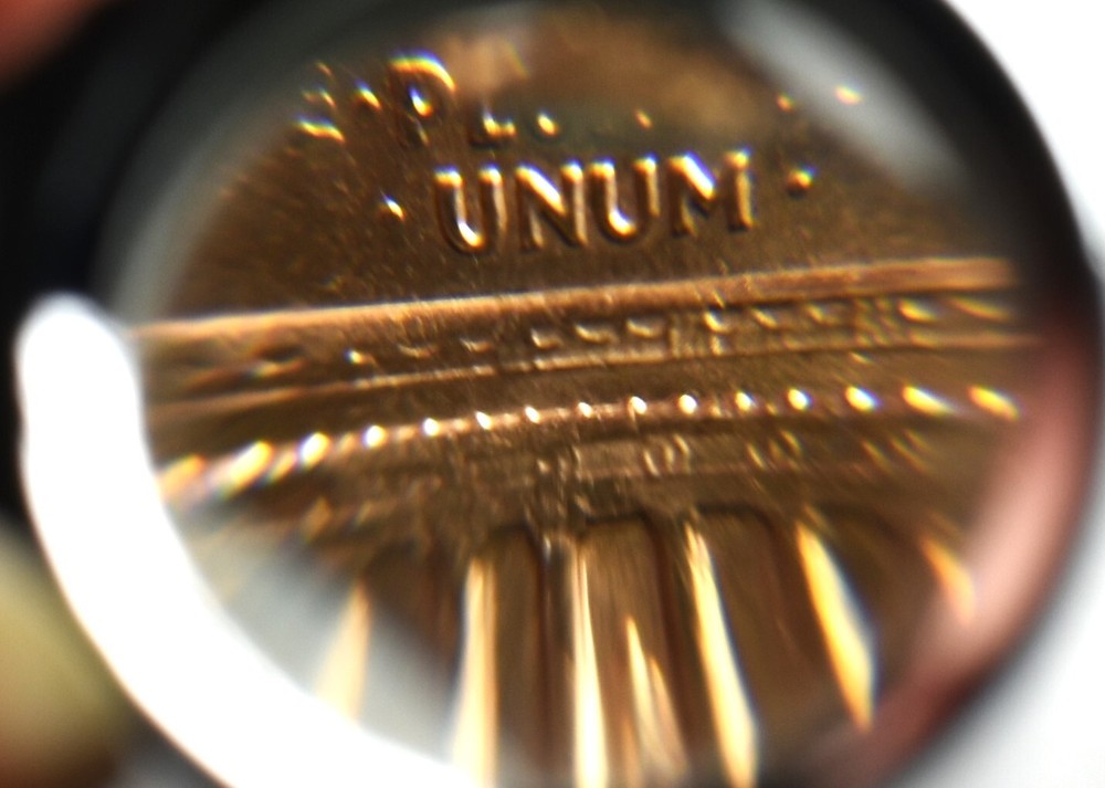 1972 D Lincoln Memorial Penny with Errors High Mint State Red