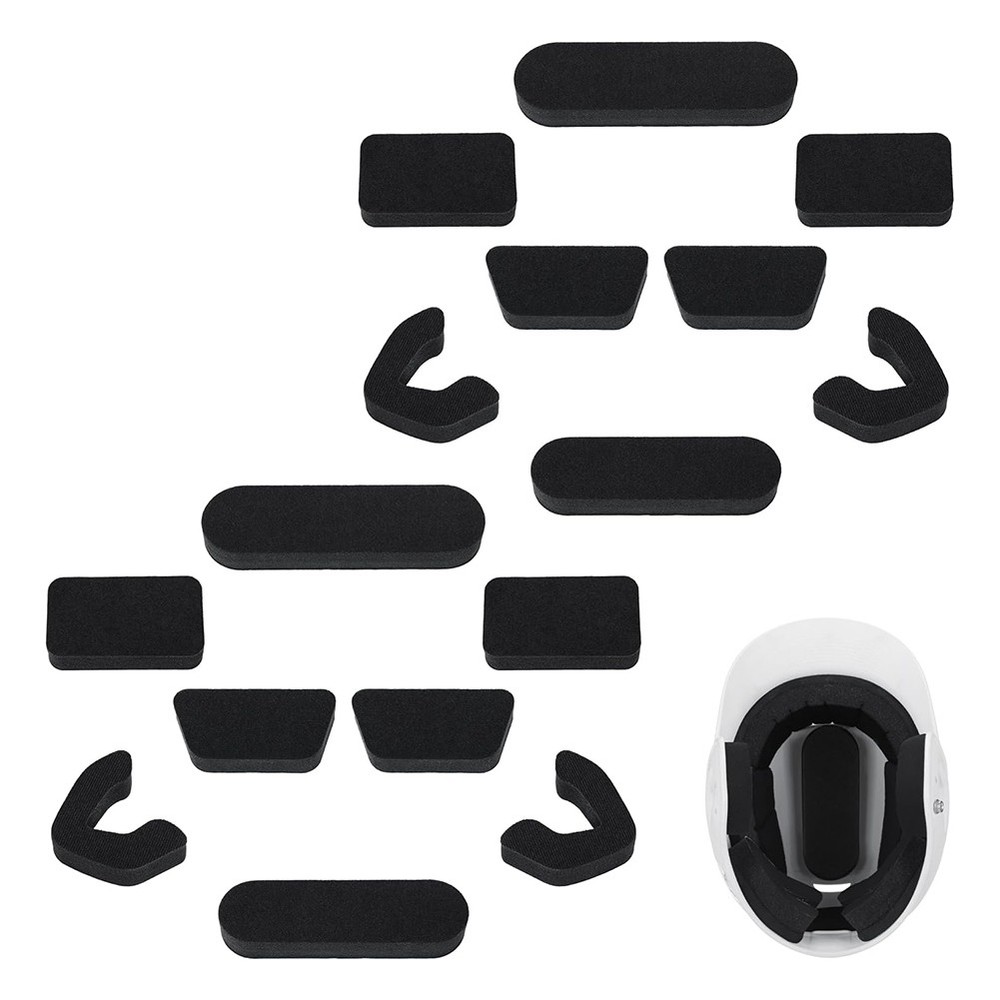 -Compatible Helmet Padding Kit, 0.79 Inch Thick Soft Foam Replacement Pads2084