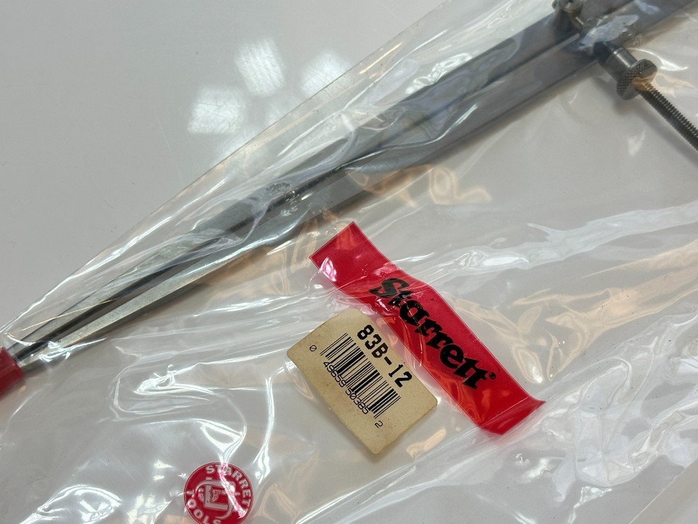 NEW Starrett 83B-12 Yankee Spring-Type Outside Divider, 12", Quick-Spring Nut