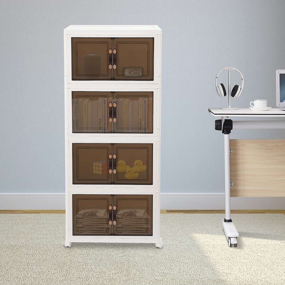 Large Collapsible Storage Bins Bedroom Folding Storage Box Stackable Storage Box