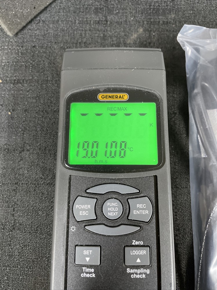General Tools #UV254SD UVA-UVC Light Meter with SD Card