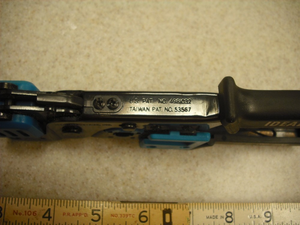 Ideal Telemaster Modular Plug Crimp Tool 30-496 and Type 5 Tool