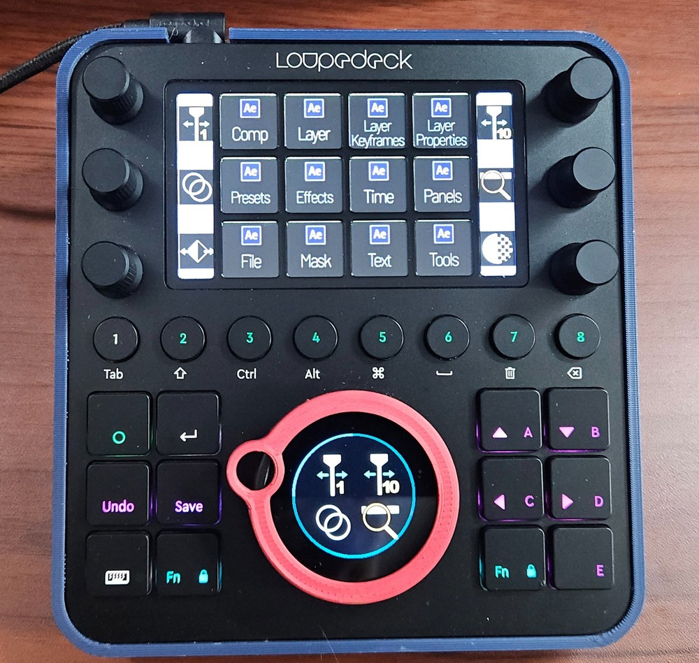 Loupedeck CT Creative Tool (LDD1903) Editing Console, Excellent Cond. w/ Extras
