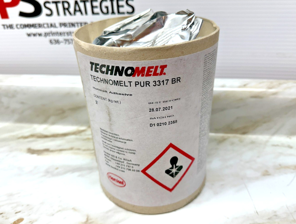 Technomelt PUR 3317 BR Hotmelt Adhesive (2 Pack)