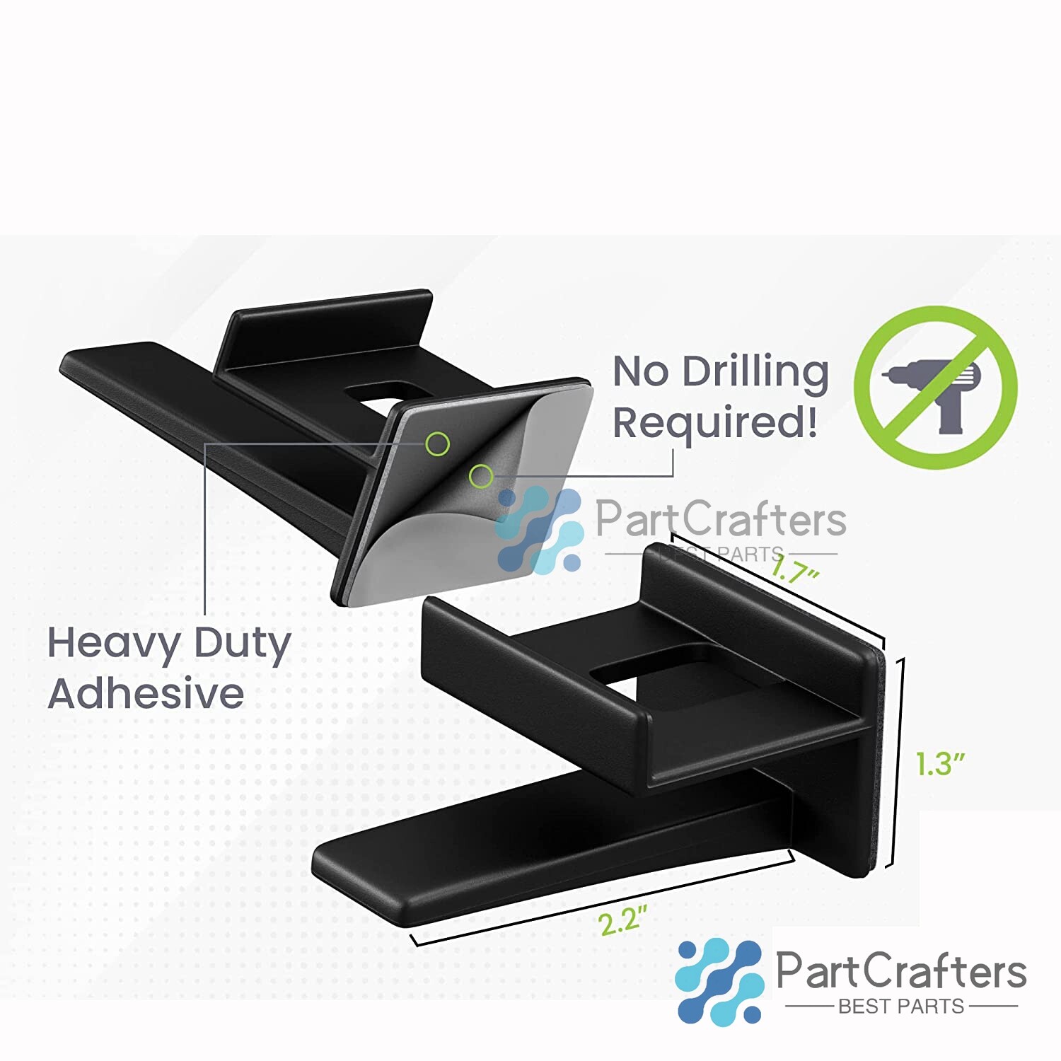 Baseball Cap Hat Rack Wall Door Hanger Holder Storage Organize 12 Hooks Adhesive