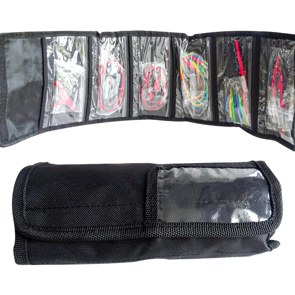 47PCS Multimeter Test Lead Kit Back Probe Set with Replaceable Probe Banana Plug